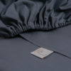 Sotto lenzuola con elastici percalle colore grigio