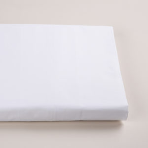 Sotto lenzuola con elastici percalle colore bianco