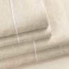 Parure lenzuola in puro lino colore sabbia
